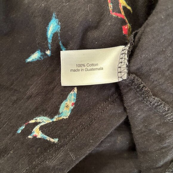 Lane Bryant Womens Top High Heel Shoe Novelty Size 26/28 Metallic Cotton 19209 - Picture 6 of 9